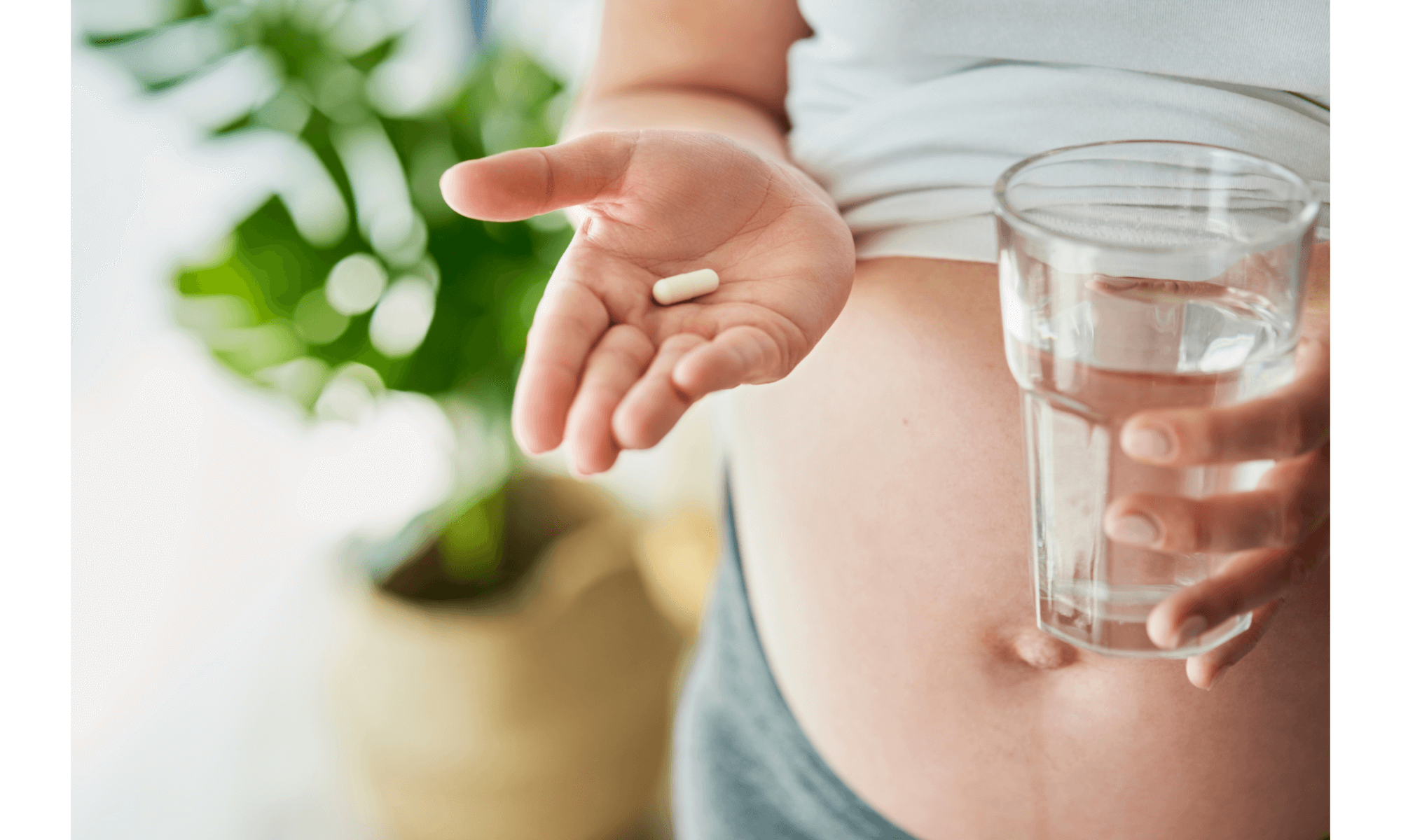 gravid med kosttillskott
